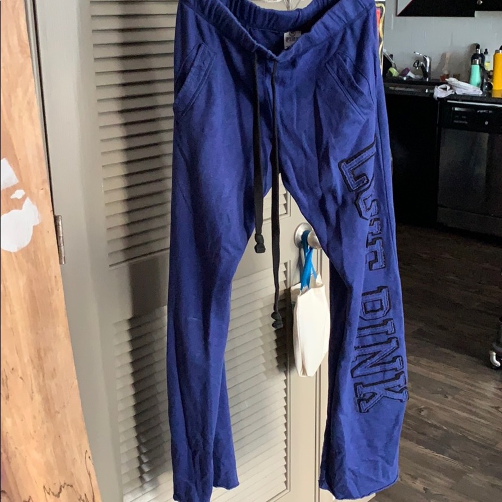 VS Pink Blue Sweatpants